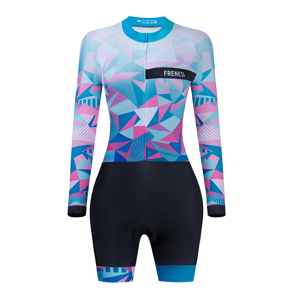2021 Frenesi Women Riding Sport Jumpsuit Triathlon Cycling Bodysuit Roupa De Ciclismo Feminino One Piece Macaquinho Sweatshirt
2021 Frenesi Women Riding Sport Jumpsuit Triathlon Cycling Bodysuit Roupa De Ciclismo Feminino One Piece Macaquinho Sweatshirt