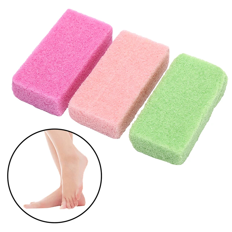 

1 Pcs Pumice Stone Exfoliate Foot Feet Care Dead Dry Skin Callus Pedicure Rough Skin Scrub Callus Remover Scrubber Tool Random