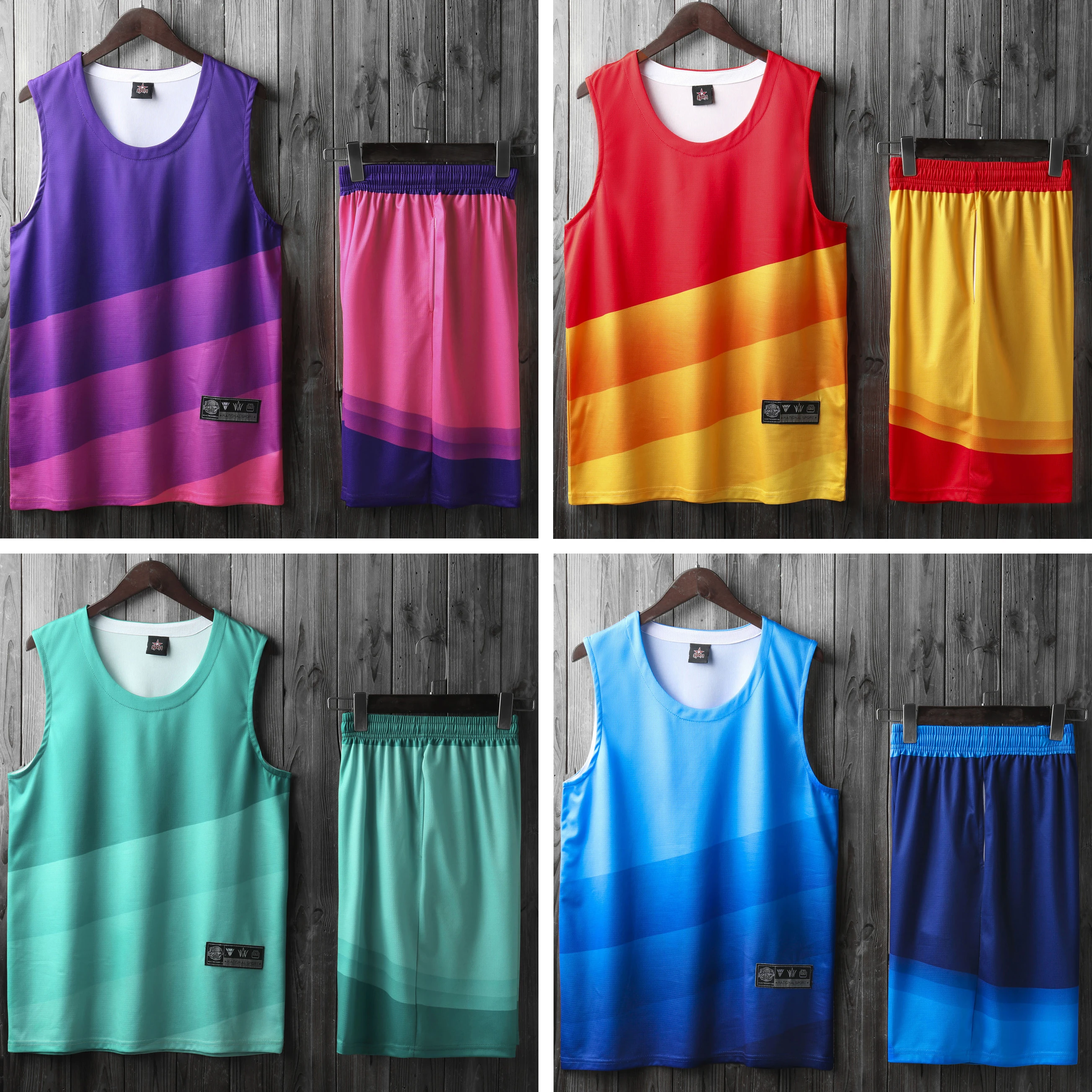 Баскетбольные трикотажные шорты с карманами, молодежная баскетбольная форма с возвратом назад, дешевая одежда для колледжа спортивная фор... 
Баскетбольные трикотажные шорты с карманами, молодежная баскетбольная форма с возвратом назад, дешевая одежда для колледжа спортивная фор...