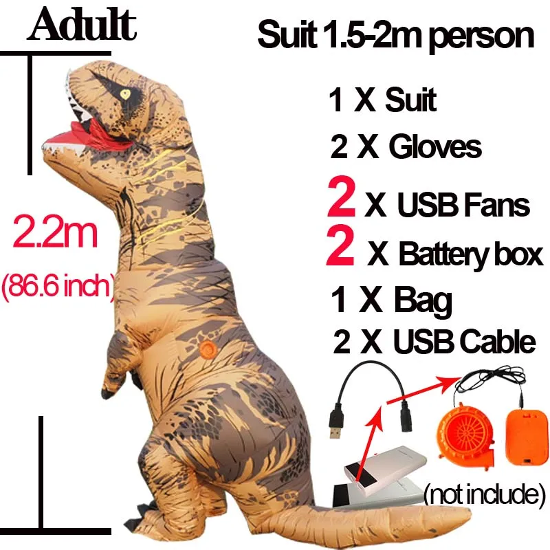 Костюм динозавра тирекса Велоцираптора для взрослых и детей Аниме Косплей