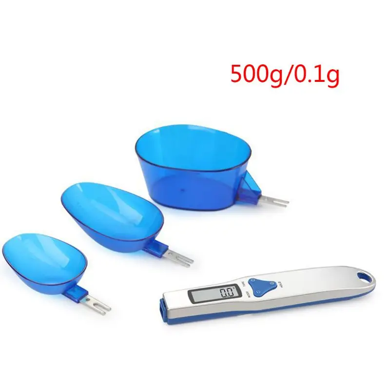 Digital Scale Spoon LCD Display Kitchen Scale 500g/0.1g with 3 Weighing Spoon 203C
Digital Scale Spoon LCD Display Kitchen Scale 500g/0.1g with 3 Weighing Spoon 203C