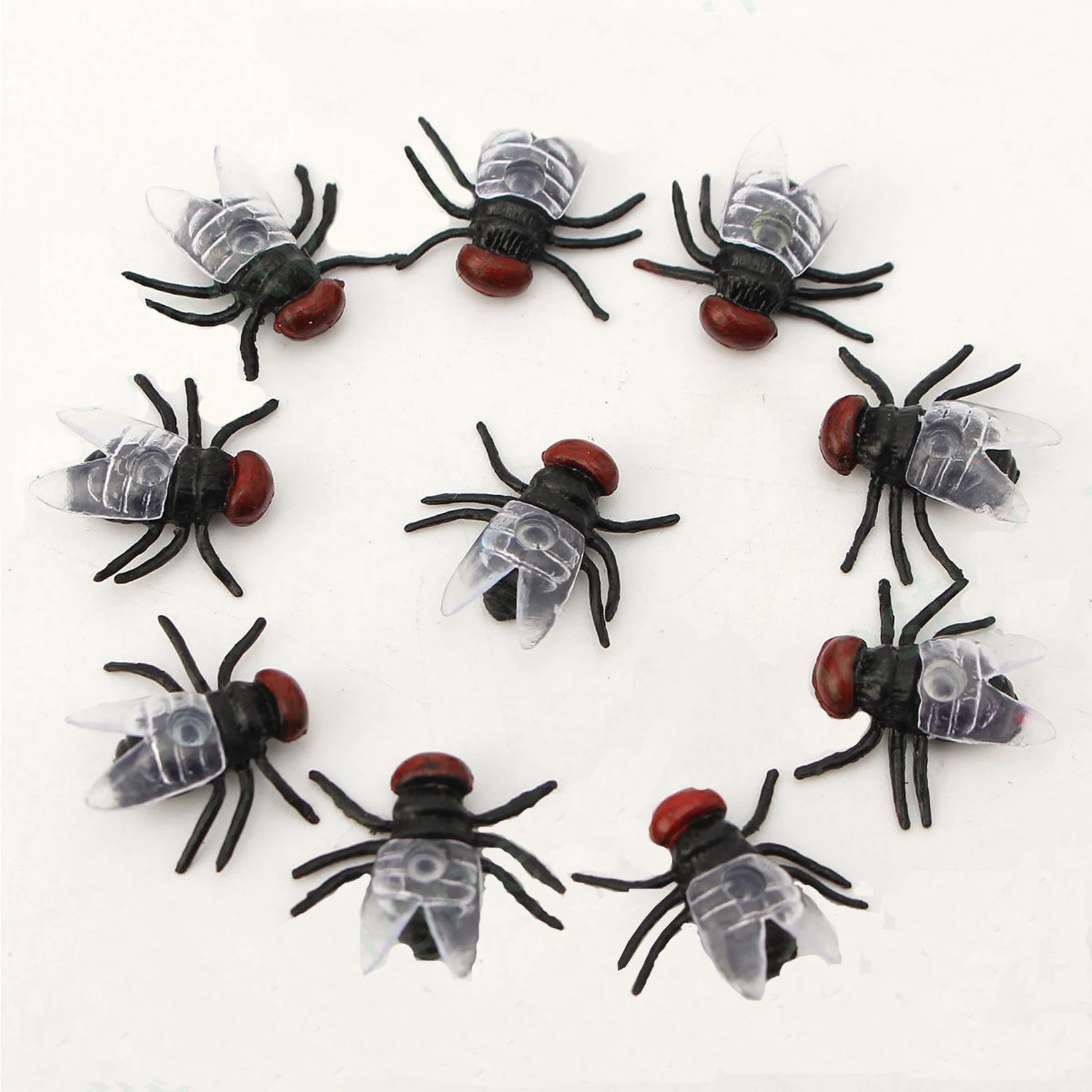 10Pcs Housefly Halloween Gadget Plastic Joke Decoration Props Rubber Centipede Toy Gags Practical Jokes Toys Plastic Bugs Hot
10Pcs Housefly Halloween Gadget Plastic Joke Decoration Props Rubber Centipede Toy Gags Practical Jokes Toys Plastic Bugs Hot