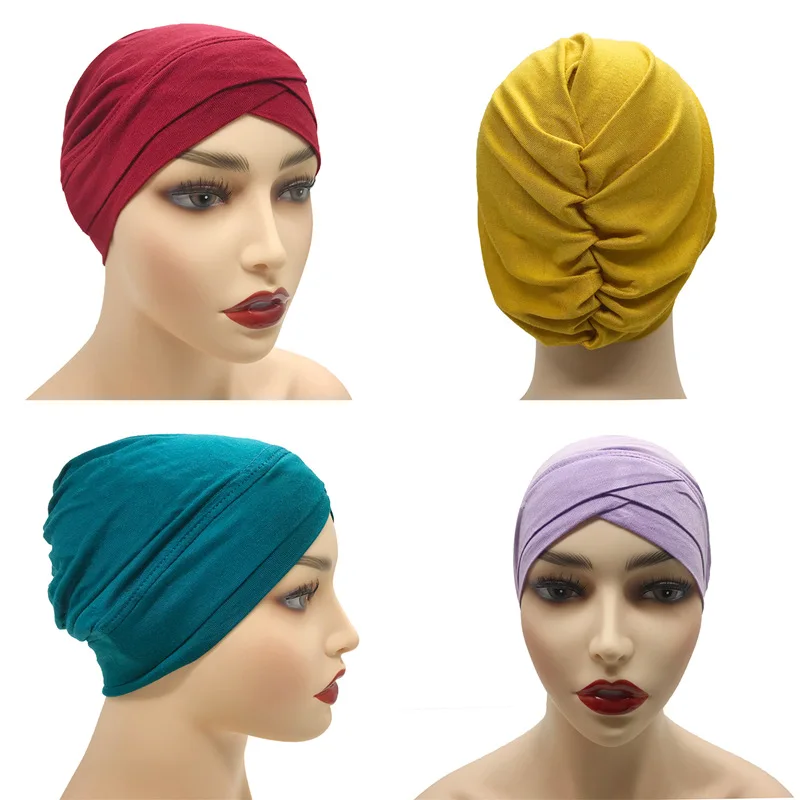 muslim jersey Turban Hat Forehead cross Jersey Bonnet Caps Under Scarf islamic Head Wraps for Women turbante mujer inner caps
muslim jersey Turban Hat Forehead cross Jersey Bonnet Caps Under Scarf islamic Head Wraps for Women turbante mujer inner caps