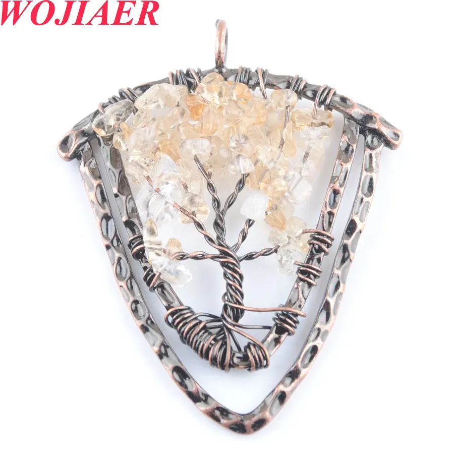 WOJIAER Natural Stone Shield Pendants for Necklaces Tree of Life Wire Wrap Chips Beads Retro 7 Chakra Reiki Jewelry PBO924
WOJIAER Natural Stone Shield Pendants for Necklaces Tree of Life Wire Wrap Chips Beads Retro 7 Chakra Reiki Jewelry PBO924