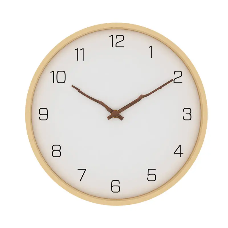 Nordic Wall Clock Modern Minimalist Solid Wood Wall Clock Creative Personality Living Room Wall Watch Home Bedroom Silent Clock
Nordic Wall Clock Modern Minimalist Solid Wood Wall Clock Creative Personality Living Room Wall Watch Home Bedroom Silent Clock