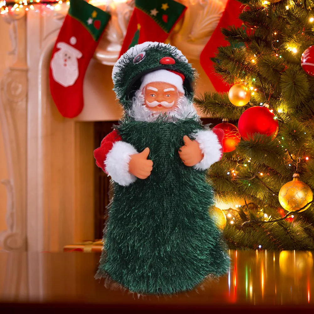 Electric Christmas Tree Santa Claus Dancing with Music Room Party Ornament Exquisite Room Party Ornament Home Decor
Electric Christmas Tree Santa Claus Dancing with Music Room Party Ornament Exquisite Room Party Ornament Home Decor