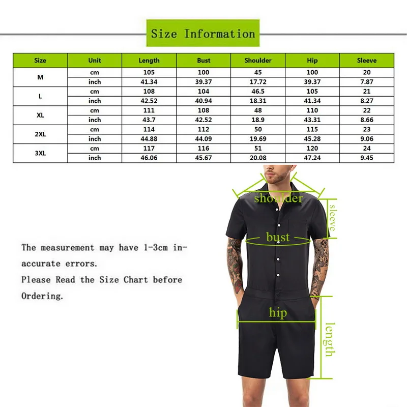 Men jumpsuit Short Sleeve sets Summer Casual Button Jumpsuits Overalls flamingo pinapple print Casual Clothing mono hombre 
Men jumpsuit Short Sleeve sets Summer Casual Button Jumpsuits Overalls flamingo pinapple print Casual Clothing mono hombre