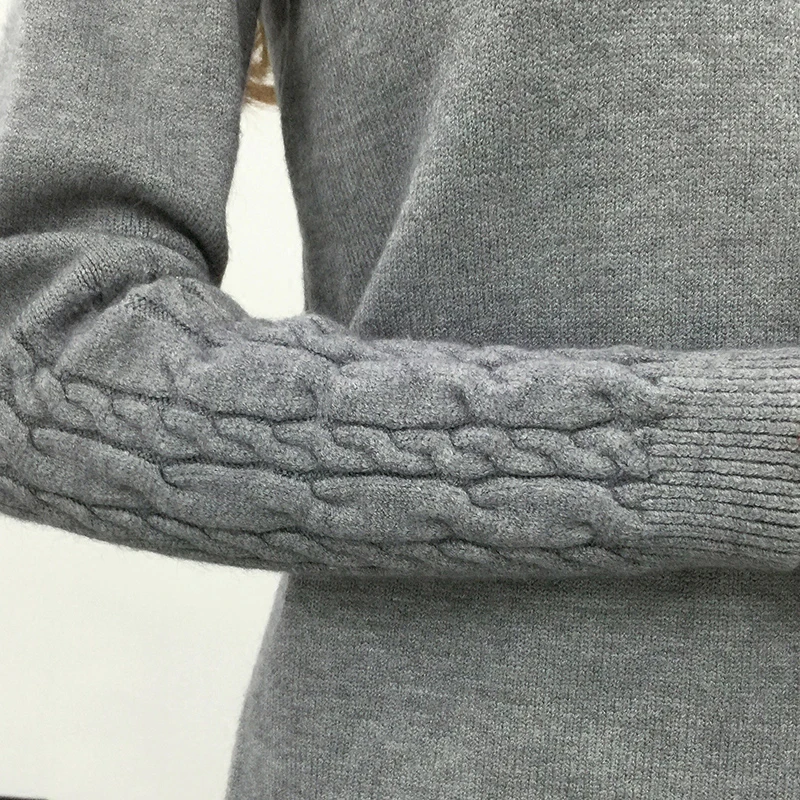 Women Turtleneck Winter Sweater Long Sleeve Pullovers Female Jumper Tricot Tops Thick Warm Knit Autumn Solid Color Slim twist
Women Turtleneck Winter Sweater Long Sleeve Pullovers Female Jumper Tricot Tops Thick Warm Knit Autumn Solid Color Slim twist
