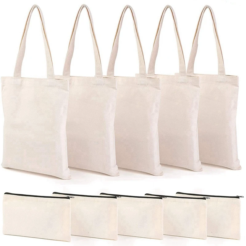 25 Pcs Canvas Pencil Pouch Tote Bags Set,DIY Craft Blank Makeup Bags with Zip Canvas Pen Case Shopping Grocery Bag
25 Pcs Canvas Pencil Pouch Tote Bags Set,DIY Craft Blank Makeup Bags with Zip Canvas Pen Case Shopping Grocery Bag