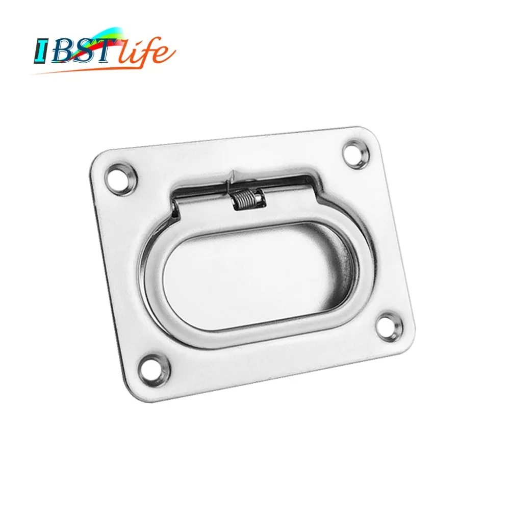 IBST LIFE Satinless steel 304 ANTI-RATTLE spring Flush Lift Ring Deck Hatch Pull Handle Locker Cabinet boat hardware
IBST LIFE Satinless steel 304 ANTI-RATTLE spring Flush Lift Ring Deck Hatch Pull Handle Locker Cabinet boat hardware