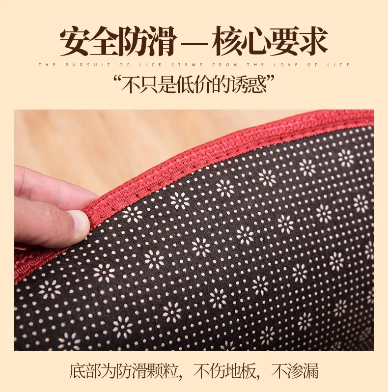 Round retro Huai made cotton linen carpet household bedside carpet bedroom study entrance carpet
Round retro Huai made cotton linen carpet household bedside carpet bedroom study entrance carpet