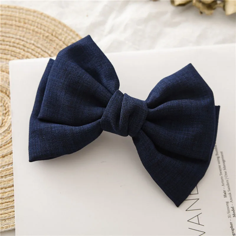 Notted Bowknot Hairpin Girls All-Match Fabric Spring Clip Hair Accessories Japanese And Korean Version Of The New
Notted Bowknot Hairpin Girls All-Match Fabric Spring Clip Hair Accessories Japanese And Korean Version Of The New
