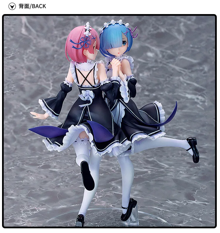 Экшн-фигурка из ПВХ «Re: Life a Different World from Zero Rem Ram Twins Ver», 25 см
Экшн-фигурка из ПВХ «Re: Life a Different World from Zero Rem Ram Twins Ver», 25 см