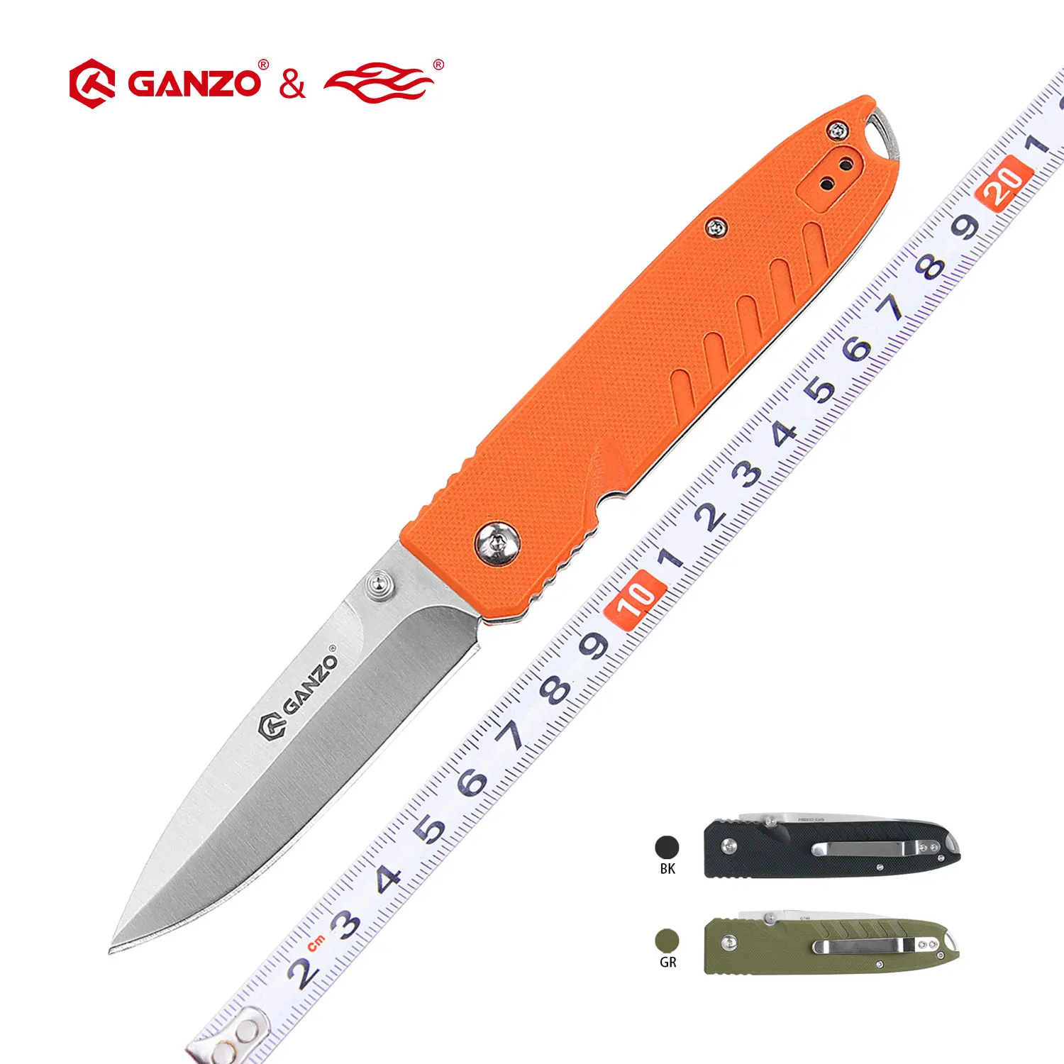 Ganzo G746-1 Firebird F746-1 58-60HRC 440C Blade G10 Folding Knife Survival Hunting Pocket Knife Tactical EDC Tool Camping tool
Ganzo G746-1 Firebird F746-1 58-60HRC 440C Blade G10 Folding Knife Survival Hunting Pocket Knife Tactical EDC Tool Camping tool