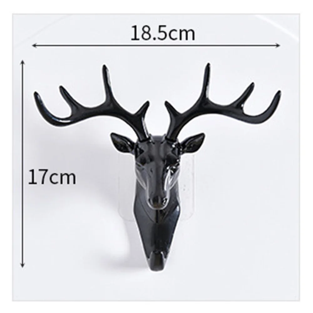 Household Antlers Hooks Utility Traceless Deer Head Hangers Deer Horns Wall Decoration for Hanging Clothes Hat Scarf Key
Household Antlers Hooks Utility Traceless Deer Head Hangers Deer Horns Wall Decoration for Hanging Clothes Hat Scarf Key