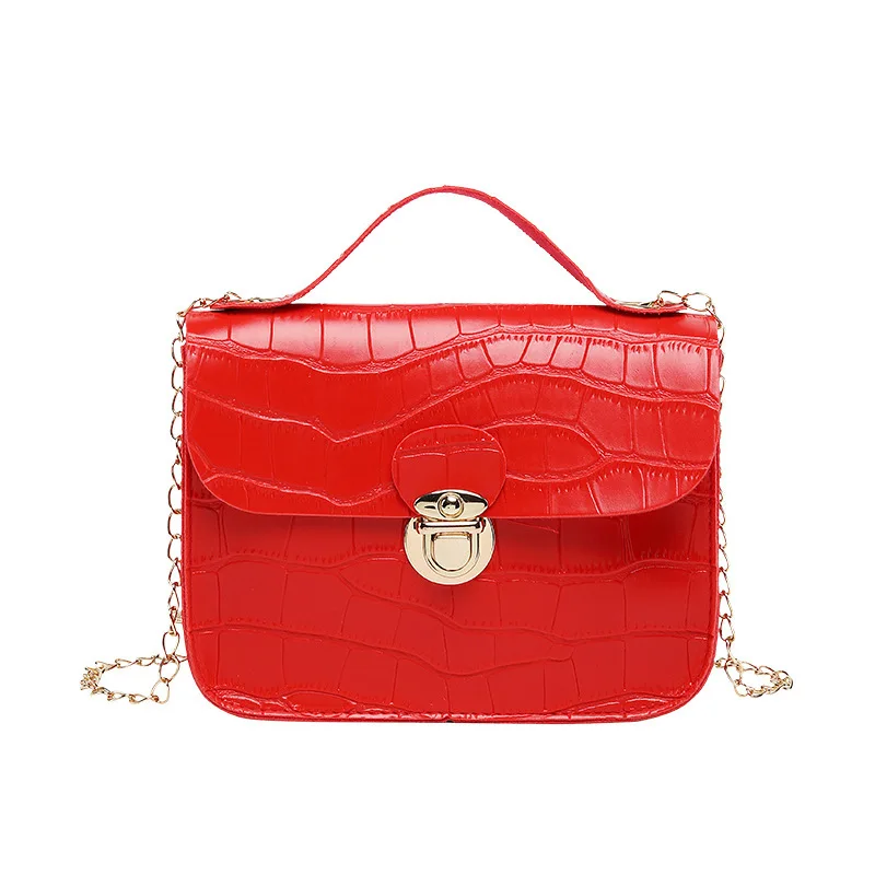 2020 Summer Fashion Women's Shoulder Messenger Alligator Chain Small Square Bag Handbag Crossbody Bags For Women Clutch Bolsa
2020 Summer Fashion Women's Shoulder Messenger Alligator Chain Small Square Bag Handbag Crossbody Bags For Women Clutch Bolsa