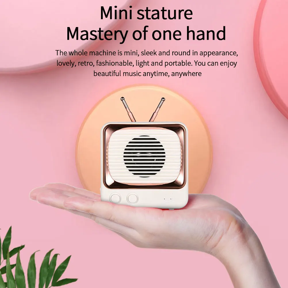 Portable Retro Wireless Speaker Stereo Sound HIFI USB Rechargeable Bluetooth 5.0 Speaker Outdoor Indoor Handsfree Calling
Portable Retro Wireless Speaker Stereo Sound HIFI USB Rechargeable Bluetooth 5.0 Speaker Outdoor Indoor Handsfree Calling