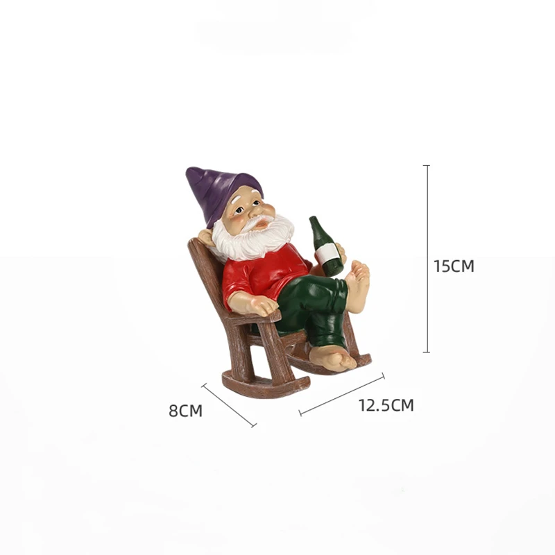 Creative Rocking Chair Dwarf Cartoon Decorations Figurine for Home Living Room Office Interior Decor Handicraft
Creative Rocking Chair Dwarf Cartoon Decorations Figurine for Home Living Room Office Interior Decor Handicraft