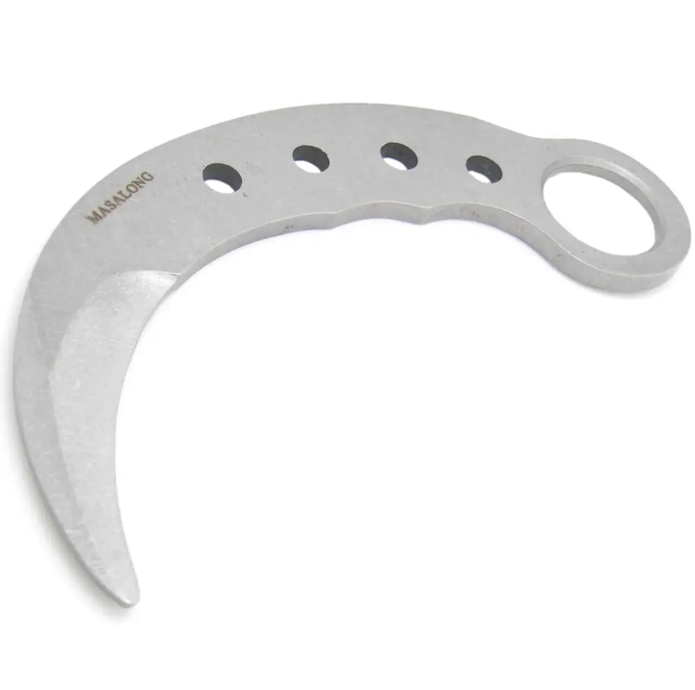 MASALONG Camp Hunting Survival Tools Training Portable Pocket Knife Karambit Dull Blade knife Knione
MASALONG Camp Hunting Survival Tools Training Portable Pocket Knife Karambit Dull Blade knife Knione