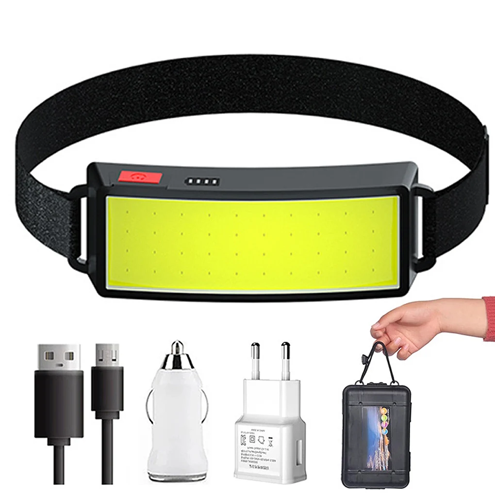 Headlamp Portable Mini COB LED Headlight With Built-In Battery Flashlight USB Rechargeable Head Lamp Torch For Outdoor Walking
Headlamp Portable Mini COB LED Headlight With Built-In Battery Flashlight USB Rechargeable Head Lamp Torch For Outdoor Walking