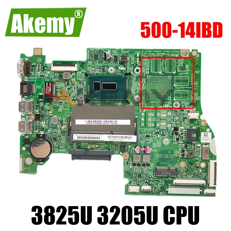 Материнская плата для ноутбука Lenovo YOGA 500-14IBD Flex 3-1470 14217-1M 448.03N03.001M с процессором 3825U 3205U, протестированная на 100% рабочая
Материнская плата для ноутбука Lenovo YOGA 500-14IBD Flex 3-1470 14217-1M 448.03N03.001M с процессором 3825U 3205U, протестированная на 100% рабочая