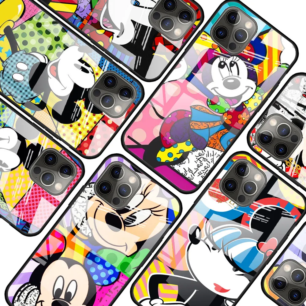Color Disney Mickey for Apple iPhone 13 12 Pro Max Mini 11 Pro XS Max X XR 6S 6 7 8 Plus Tempered Glass Phone Case
Color Disney Mickey for Apple iPhone 13 12 Pro Max Mini 11 Pro XS Max X XR 6S 6 7 8 Plus Tempered Glass Phone Case