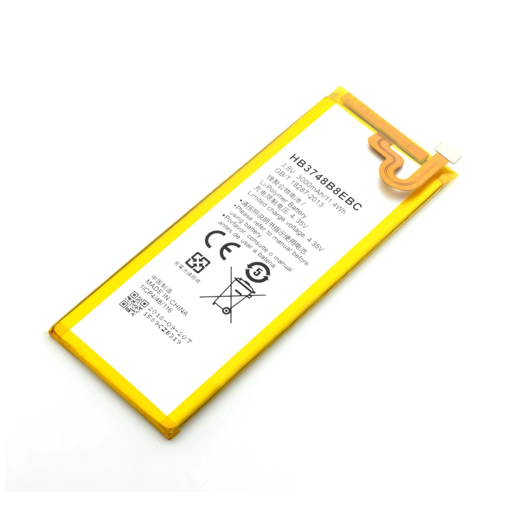 3000mah Battery HB3748B8EBC Phone Battery For Huawei Ascend C199 C199S G7 G7-UL00 UL20 UL20 C199(Maimang 3) C199S
3000mah Battery HB3748B8EBC Phone Battery For Huawei Ascend C199 C199S G7 G7-UL00 UL20 UL20 C199(Maimang 3) C199S