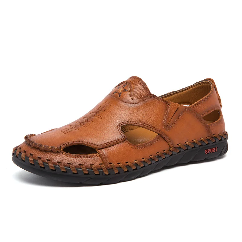 Sandals Men's Summer 2021new Outdoor Soft Bottom Casual Shoes Men's Trendy Men's Breathable Beach Shoes Large
Sandals Men's Summer 2021new Outdoor Soft Bottom Casual Shoes Men's Trendy Men's Breathable Beach Shoes Large