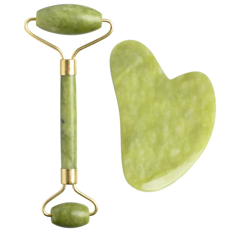 2pcs Roller massager Beauty Face Jade Stone Massage Roller Facial Scraper Face lifting Gua Sha Body Back Slimming massage roller
2pcs Roller massager Beauty Face Jade Stone Massage Roller Facial Scraper Face lifting Gua Sha Body Back Slimming massage roller