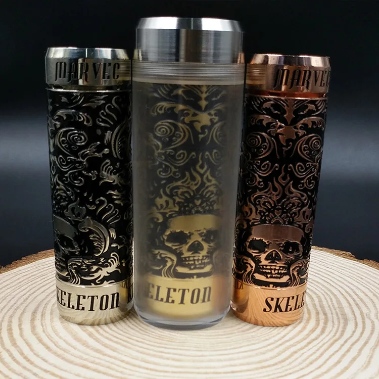 Original Marvec Skeleton King Kong Mechanical 510 Mod 26mm fit 18650/20700 Battery for RDA RTA RBA Atomizers Vaper Vape Pen Kit
Original Marvec Skeleton King Kong Mechanical 510 Mod 26mm fit 18650/20700 Battery for RDA RTA RBA Atomizers Vaper Vape Pen Kit