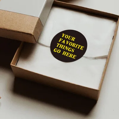 500Pcs Black"your favorite thing go here"sticker thank you Sticker Round Scrapbooking for Envelope Gift Sealed label Sticker
500Pcs Black"your favorite thing go here"sticker thank you Sticker Round Scrapbooking for Envelope Gift Sealed label Sticker