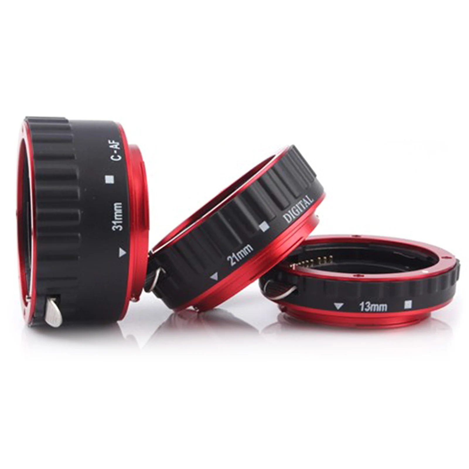 Colorful Metal TTL Auto Focus AF Macro Extension Tube Ring for Canon EOS EF EF-S 60D 7D 5D II 550D Red
Colorful Metal TTL Auto Focus AF Macro Extension Tube Ring for Canon EOS EF EF-S 60D 7D 5D II 550D Red