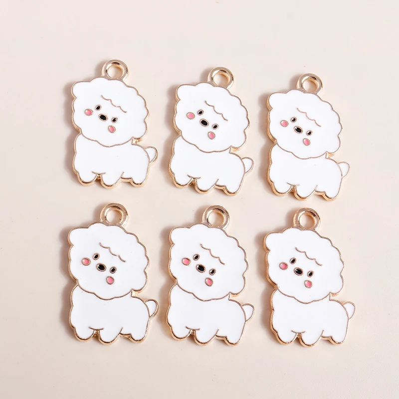 10pcs 18*24mm Alloy Pets Dogs Charms for Necklaces Earrings Making Accessories Animal Pendants diy Jewelry Findings Handmade
10pcs 18*24mm Alloy Pets Dogs Charms for Necklaces Earrings Making Accessories Animal Pendants diy Jewelry Findings Handmade