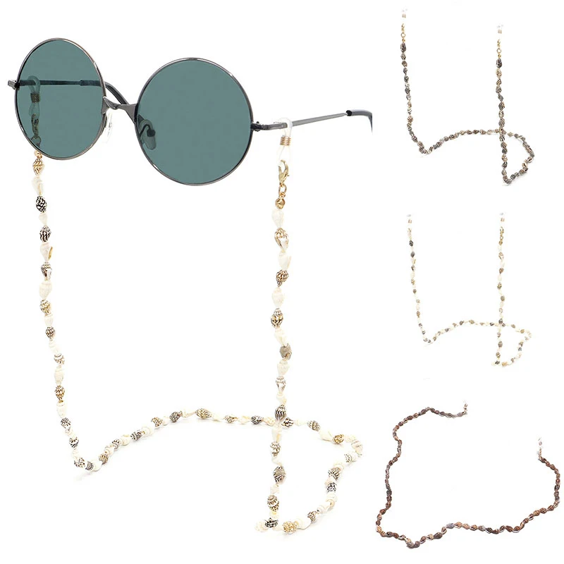 Small Conch Glasses Chain Women's Neck Chains For Reading Glasses Sunglasses Eyewears Cord Holder Neck Strap Rope Necklace New
Small Conch Glasses Chain Women's Neck Chains For Reading Glasses Sunglasses Eyewears Cord Holder Neck Strap Rope Necklace New