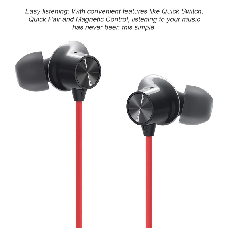 Беспроводные наушники-вкладыши Global OnePlus Bullets Z басовая версия Bluetooth-наушники
