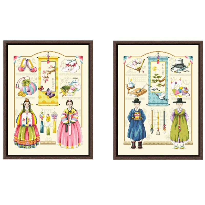 Korean style-girls cross stitch kits 18ct 14ct 11ct light yellow fabric cotton thread DIY embroidery kit wall home decor
Korean style-girls cross stitch kits 18ct 14ct 11ct light yellow fabric cotton thread DIY embroidery kit wall home decor