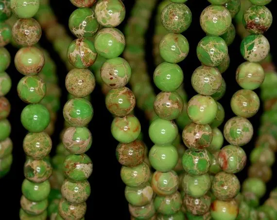 Wholesale Genuine Green Imperial Jasper bead,6mm 8mm 10mm 12mm Round Gem Stone Loose Beads For Jewelry Making,1of 15" strand
Wholesale Genuine Green Imperial Jasper bead,6mm 8mm 10mm 12mm Round Gem Stone Loose Beads For Jewelry Making,1of 15" strand