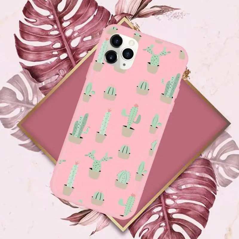 Cute plant cortoon cactus Phone Case Candy Color for iPhone 11 pro XS MAX 8 7 6 6S Plus X 5S SE 2020 XR
Cute plant cortoon cactus Phone Case Candy Color for iPhone 11 pro XS MAX 8 7 6 6S Plus X 5S SE 2020 XR