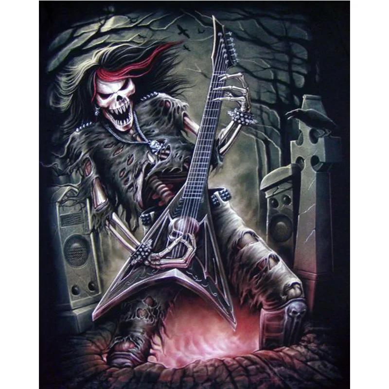 Steampunk Skull Music Guitar DIY Full Diamond Painting Cross Stitch Kits Art Cartoon 5D Paint By Diamonds Decor Handcraft Gift
Steampunk Skull Music Guitar DIY Full Diamond Painting Cross Stitch Kits Art Cartoon 5D Paint By Diamonds Decor Handcraft Gift