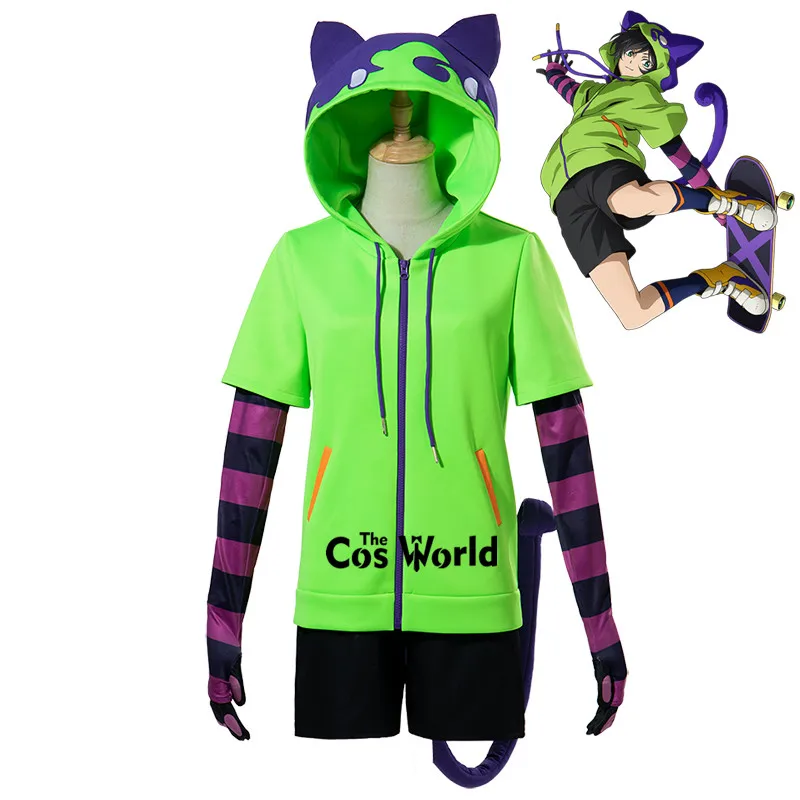 SK8 the Infinity Chinen Miya Hoody Hoodie Shorts Outfit Anime Customize Cosplay Costumes
SK8 the Infinity Chinen Miya Hoody Hoodie Shorts Outfit Anime Customize Cosplay Costumes