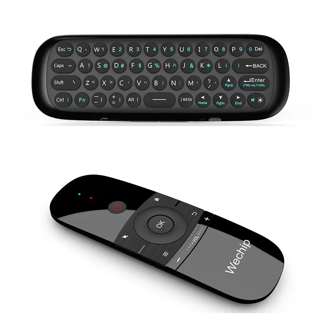 Новый ультратонкий беспроводной контроллер клавиатуры W1 2 4G Air Mouse для ноутбука