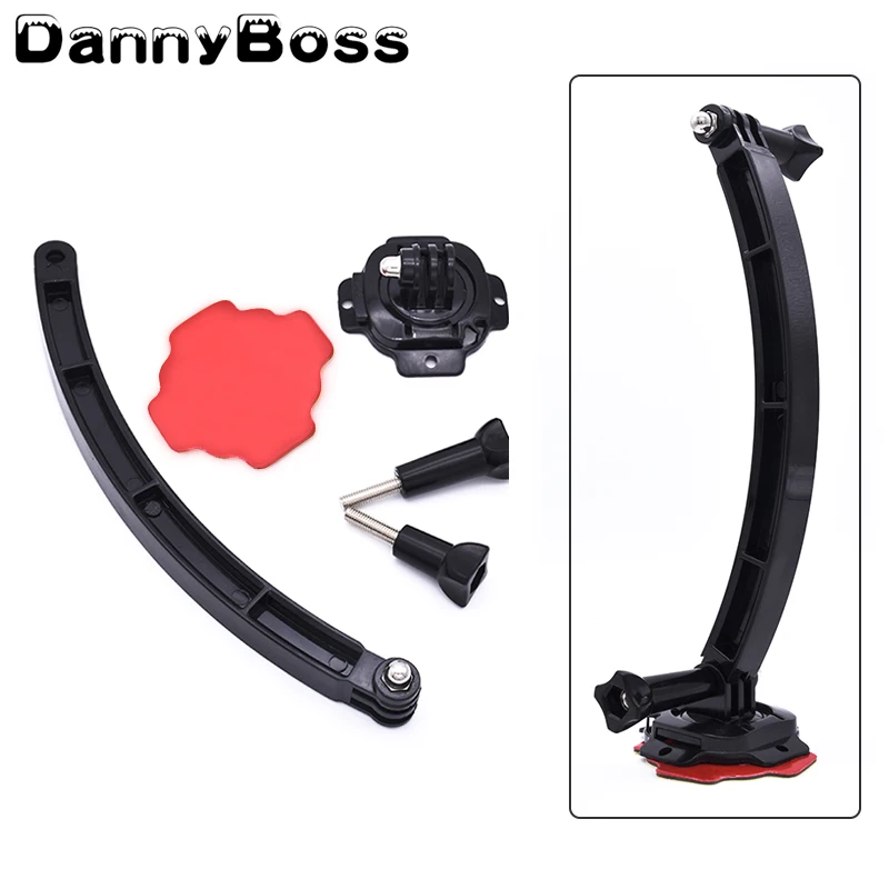 Sport camera accessories 360 Degree Rotating Helmet Mount + Extension Arm + Adhesive Sticker for Gopro Hero 7 6 5 4
Sport camera accessories 360 Degree Rotating Helmet Mount + Extension Arm + Adhesive Sticker for Gopro Hero 7 6 5 4
