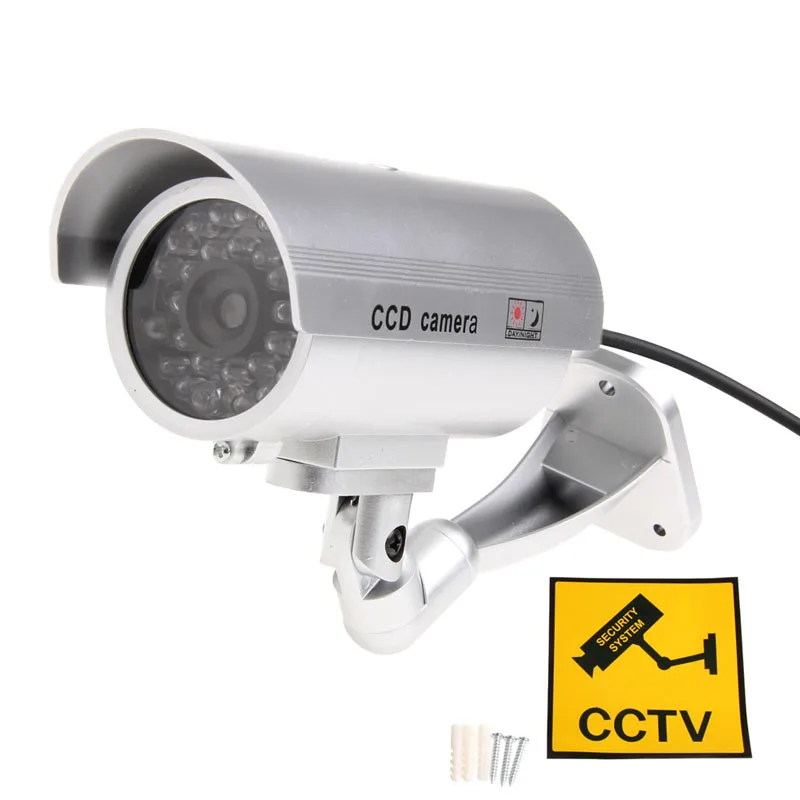 F19E Outdoor Indoor Fake Surveillance Security Dummy Camera Night CCTV With LED Light
F19E Outdoor Indoor Fake Surveillance Security Dummy Camera Night CCTV With LED Light