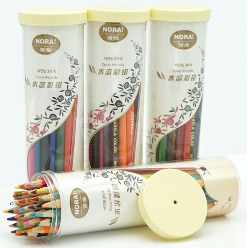 36/48Pcs Watercolor Pencils with Brush Set Presharpened Multi Colored Pen for Art Drawing Sketching Coloring Painting
36/48Pcs Watercolor Pencils with Brush Set Presharpened Multi Colored Pen for Art Drawing Sketching Coloring Painting