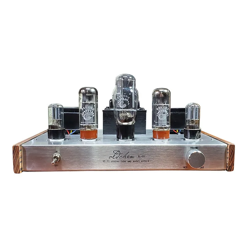 LaoChen EL34 Tube Amplifier HIFI Single-ended Class A Oldchen handmade scaffolding Amp
LaoChen EL34 Tube Amplifier HIFI Single-ended Class A Oldchen handmade scaffolding Amp