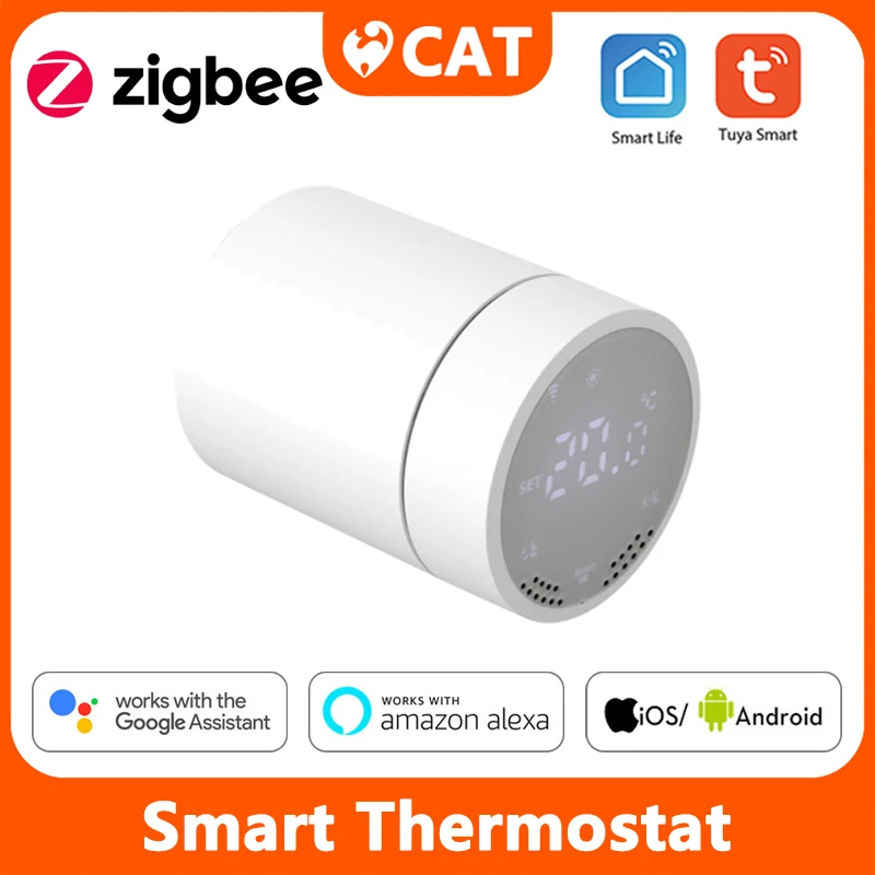 Программируемый термостат Tuya Smart ZigBee, температурный контроллер, клапан радиатора с поддержкой Alexa, Новинка
Программируемый термостат Tuya Smart ZigBee, температурный контроллер, клапан радиатора с поддержкой Alexa, Новинка