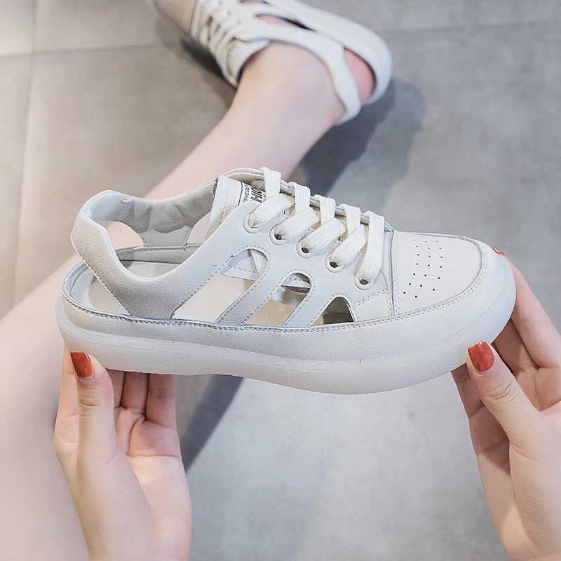 AIYUQI Women's Sneakers Hole 2021 New Genuine Leather Summer Women's Loafers Hollow Flat Nurse Sandals Women
AIYUQI Women's Sneakers Hole 2021 New Genuine Leather Summer Women's Loafers Hollow Flat Nurse Sandals Women