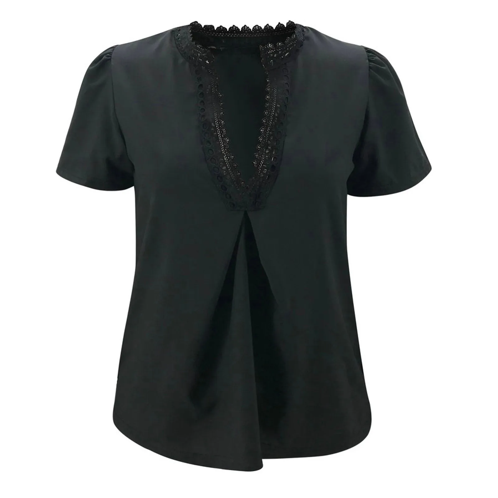 Autumn Winter Blouse Women Solid Short Sleeve Lace Hollow Out Slim Sexy Casual Blouse Tops Loose Oversized Streetwear Tops D4
Autumn Winter Blouse Women Solid Short Sleeve Lace Hollow Out Slim Sexy Casual Blouse Tops Loose Oversized Streetwear Tops D4