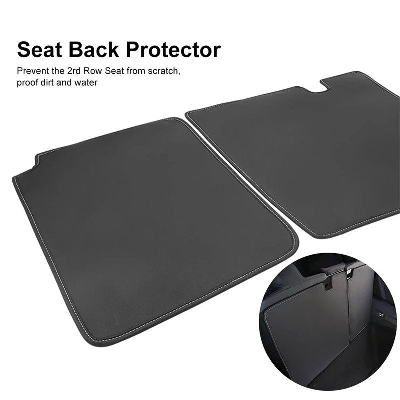 Car Rear Seat Back Cushion Seat Back Protector Cover Anti-Kick Mats for Tesla Model 3 2017-2020
Car Rear Seat Back Cushion Seat Back Protector Cover Anti-Kick Mats for Tesla Model 3 2017-2020