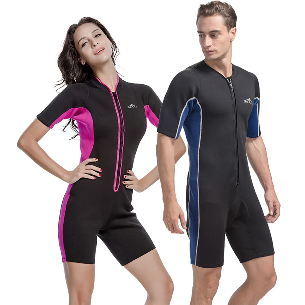 SBART 2MM Neoprene Wetsuit For Men And Women Swimming Wetsuit Warm Sunscreen Swimming Surfing Front Zipper Snorkeling Suit
SBART 2MM Neoprene Wetsuit For Men And Women Swimming Wetsuit Warm Sunscreen Swimming Surfing Front Zipper Snorkeling Suit